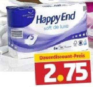 HAPPY END Toilettenpapier soft de luxe