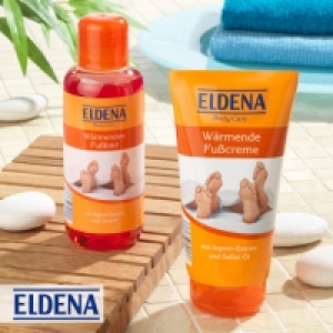 Aldi Nord Eldena® Body Care Wärmende Fußcreme/Wärmendes Fußbad