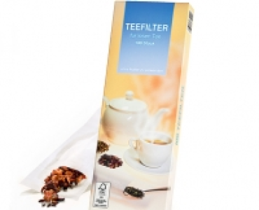 Teefilter, 100 Stück 1.29 €