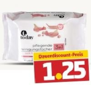 today Pflegende Reinigungst&uuml;cher