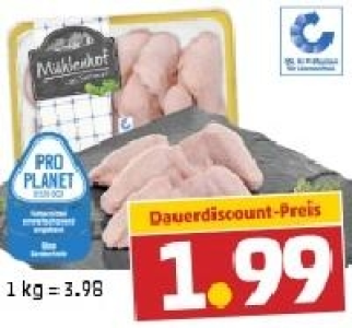 MÜHLENHOF Frische Hähnchen-Flügel 1.99 €