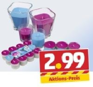 Wellness-Duftkerzen 2.99&nbsp;&euro;