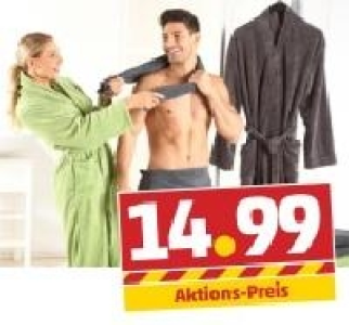 Mikrofaser-Bademantel 14.99&nbsp;&euro;