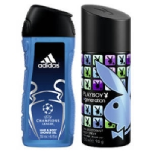 adidas/Playboy Duschgel oder Deo-Spray 1.99 €