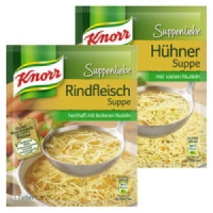 Knorr Suppenliebe 3 Teller 0.99&nbsp;&euro;