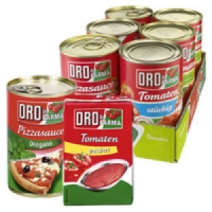 Oro di Parma Tomaten st&uuml;ckig, passiert oder Pizzasauce 0.99&nbsp;&euro;