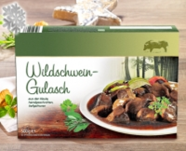 Wildschwein-Gulasch 6.99 €