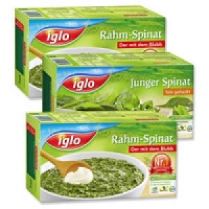 iglo Rahm- oder Junger Spinat 1.99&nbsp;&euro;