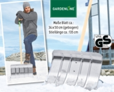 GARDENLINE®Alu-Schneeschaufel 9.99 €