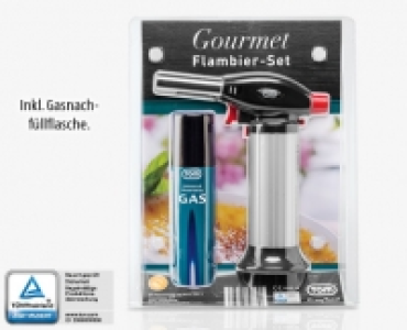 Gourmet Flambier-Set 12.99 €