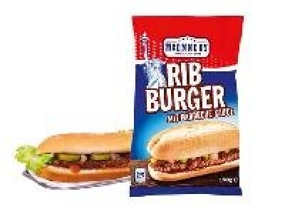 MCENNEDY Rib-Burger mit Barbecuesauce 1.11 €