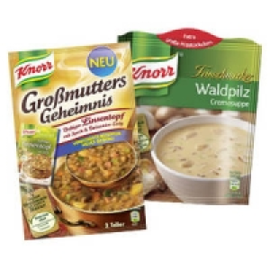 Knorr Feinschmecker Suppen oder Großmutters Geheimnis 0.99 €