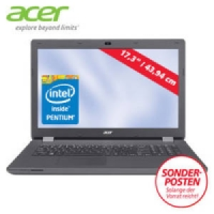Notebook Aspire ES1-711G mit Intel Pentium N3540 Quad-Core (bis zu 4 x 4.99&nbsp;&euro;