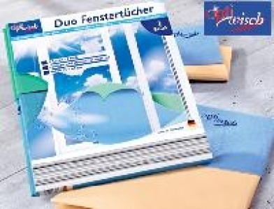 Optiwisch Duo-Fenstertücher, 2 Stück