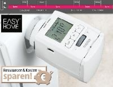 Easy Home Heizkörperthermostat, elektronisch