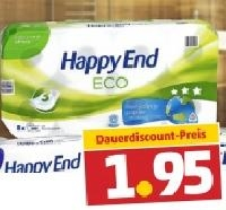 HAPPY END Toilettenpapier Eco, 3-lagig