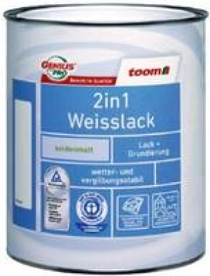 2in1 Weisslack, 375 ml 9.49 €