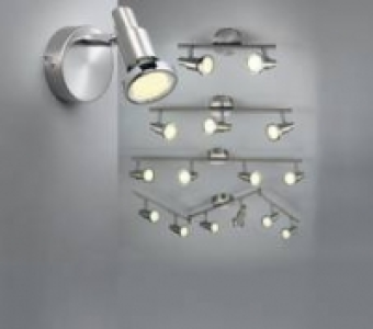 LED-Strahlerserie Alexa, 6er-Schiene 74.99&nbsp;&euro;