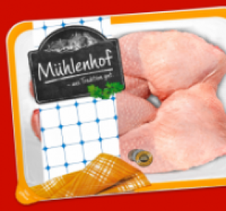 MÜHLENHOF Frische Hähnchen-Schenkel 1.99 €