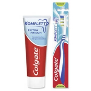 Colgate Komplett Zahnbürste oder Zahncreme 0.89 €