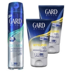 Gard Haarspray, Schaumfestiger oder Styling Gel 0.99 €