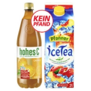 hohes C oder Pfanner Eistee 1.11&nbsp;&euro;