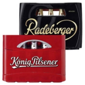 König Pilsener oder Radeberger Pilsner 10.79 €