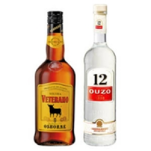 Osborne Veterano, 103, Ouzo 12 oder Gold 8.99&nbsp;&euro;