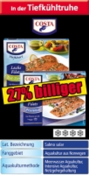 Lachsfilet 3.99 €