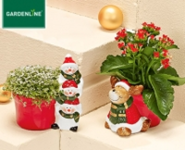 GARDENLINE®Bepflanzte Weihnachtskeramik 2.99 €