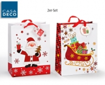 CASA DECO®Weihnachts-­Geschenktaschen 2.99 €