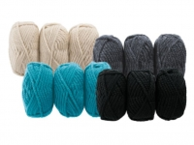 CRELANDO® Strickgarn Manuela, 3 x 100 g 6.99 €