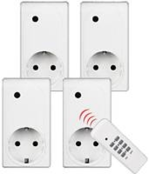 4er-Funksteckdosen-Set 9.99&nbsp;&euro;