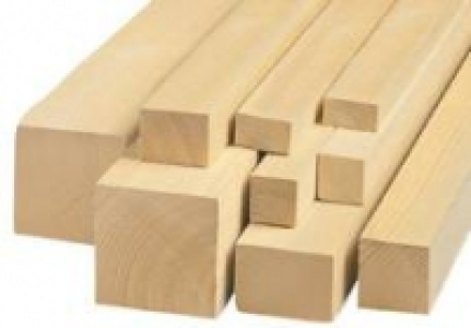 Konstruktionsholz 44 x 44 mm, 2,5 m 3.09 €