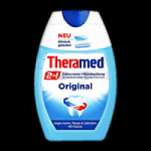 Theramed Zahncreme oder Liquid 2in1 0.99 €