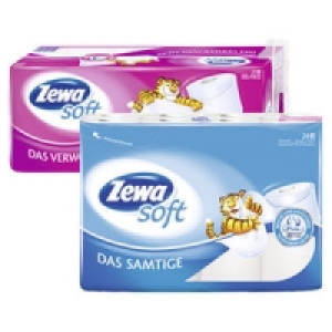 Zewa Soft Toilettenpapier Das Samtige oder Das Verwöhnsichere 7.99 €