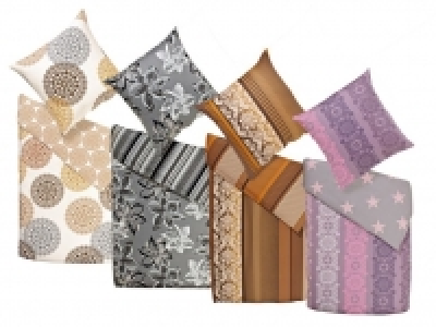 MERADISO® Satin-Wendebettwäsche, 155 x 220 cm 15.99 €