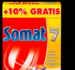 SOMAT 7 Geschirrspülmaschinen-Tabs 7.99 €