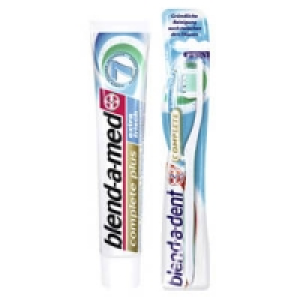 blend-a-med Complete Zahncreme oder blend-a-dent Zahnbürste Complete 0.89 €