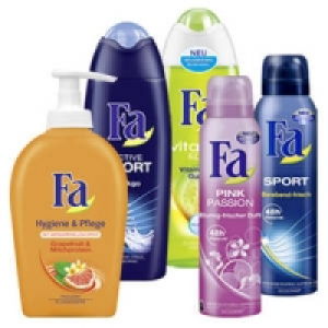 Fa Dusche, Deo-Spray, Roll-on oder Fl&uuml;ssige Seife 0.89&nbsp;&euro;