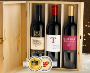 Toscana-Trio ­in der Holzkiste 19.99 €
