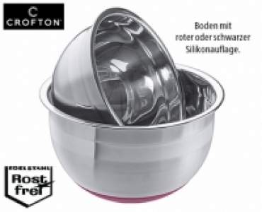 CROFTON®Edelstahl-Schüsseln, 2er-Set 9.99 €