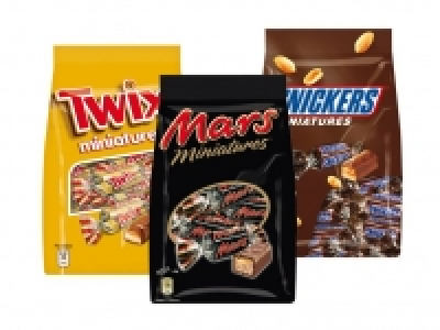 Twix/Mars/Snickers/Bounty Miniatures 0.99 €