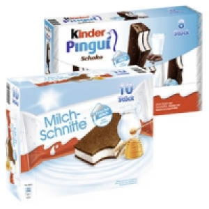 Kinder Pingui oder Milchschnitte 1.79 €