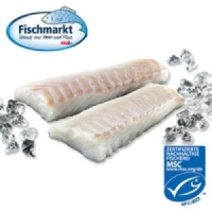 Kabeljau-Loins, praktisch gr&auml;tenfrei 1.99&nbsp;&euro;