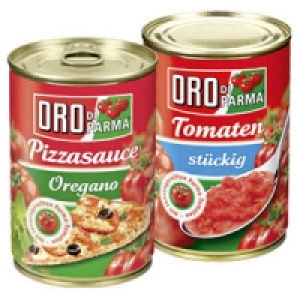 Oro di Parma Tomaten, st&uuml;ckig oder Pizzasauce 0.89&nbsp;&euro;