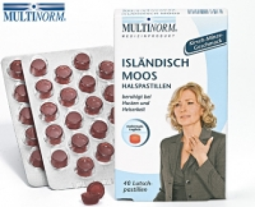 MULTINORM Isländisch Moos Halspastillen 2.45 €