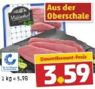 MÜHLENHOF Frische Schweine-Schnitzel 3.59 €
