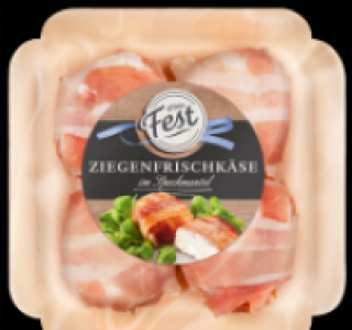 MEIN FEST Ziegenfrischkäse im Speckmantel 2.99 €