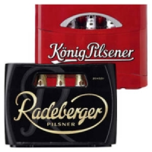 König Pilsener oder Radeberger Pilsner 10.79 €